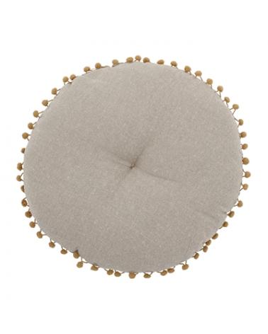 CUSHION ROSE COTTON