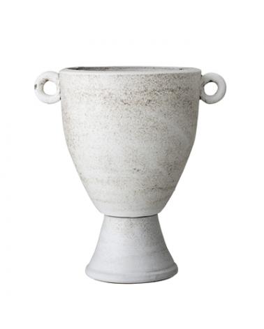 DECO , VASE , WHITE , TERRACOTTA