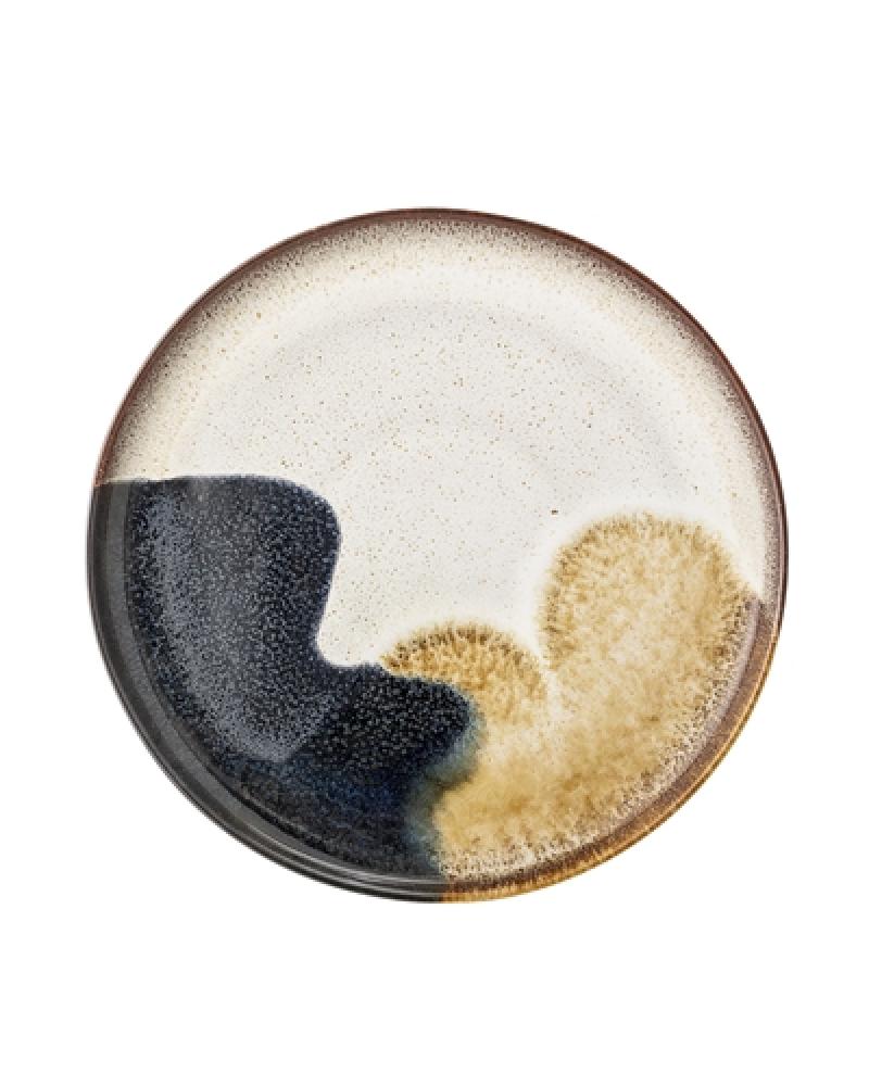 Jules Plate, Multi-color, Stoneware