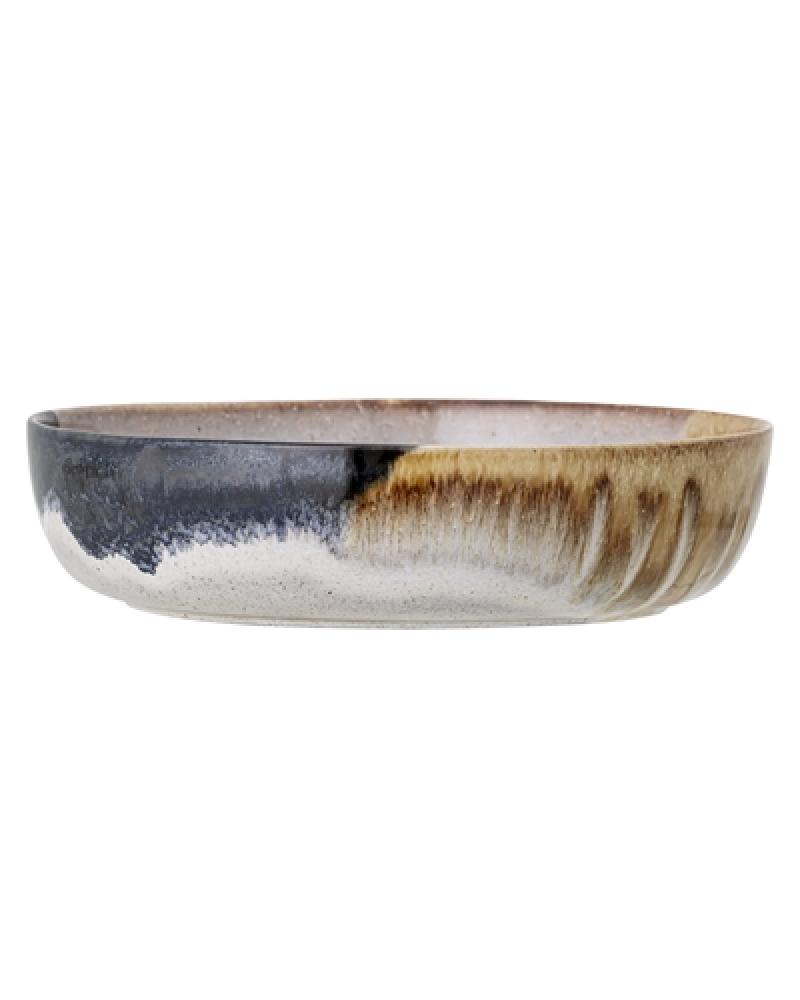 Jules Serving Bowl, Multi-color, Stoneware