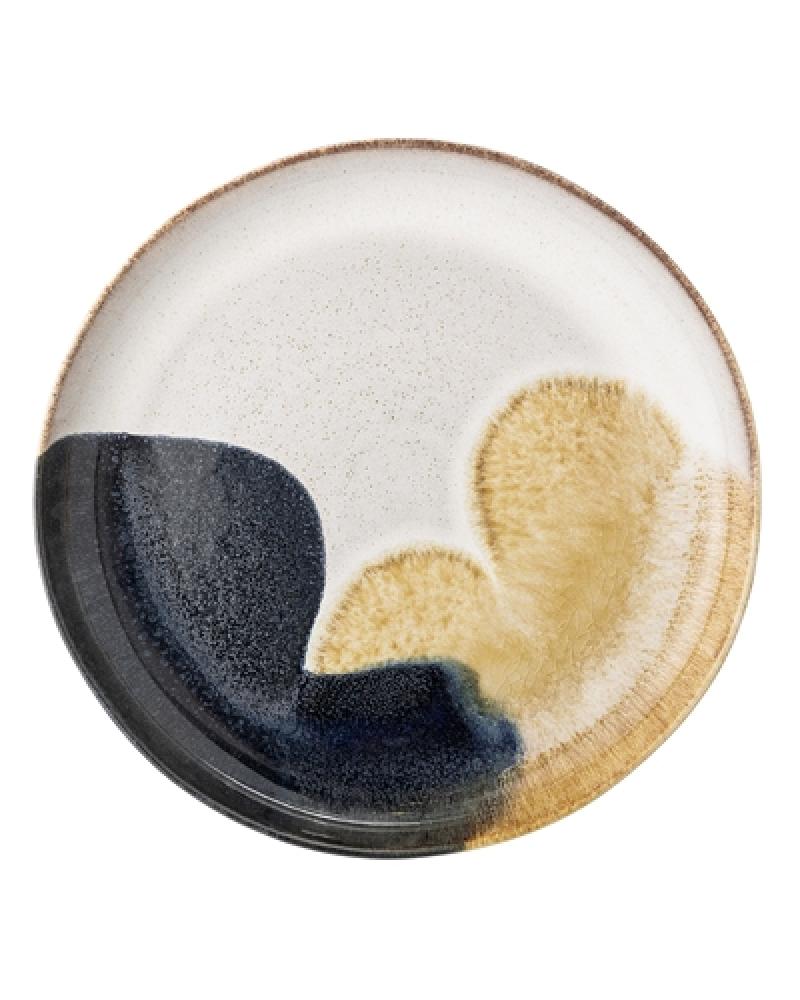 Jules Serving Plate, Multi-color, Stoneware