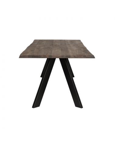 RAW DINING TABLE, BROWN,OAK