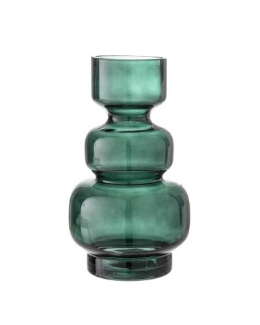 VASE GREEN GLASSE