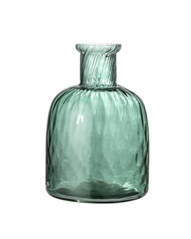 VASE GREEN GLASSE