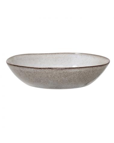 sandrine bowl , grey , stoneware