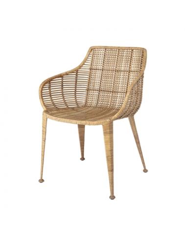 Amira Lounge Chair, Nature, Rattan