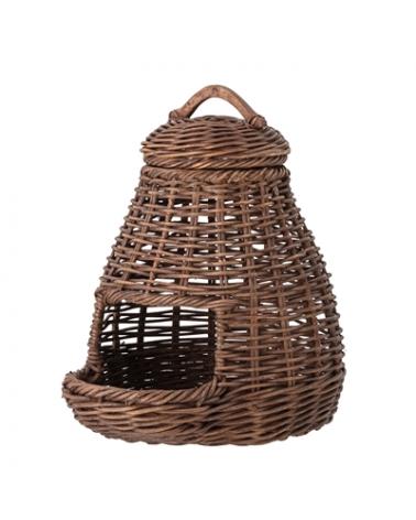 BASKET BROWN RATTAN