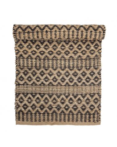 RUG BLACK JUTE